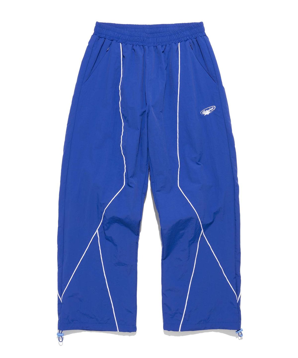 리트리버클럽(RETRIEVER CLUB) WHITE LINE NYLON PANTS [BLUE]