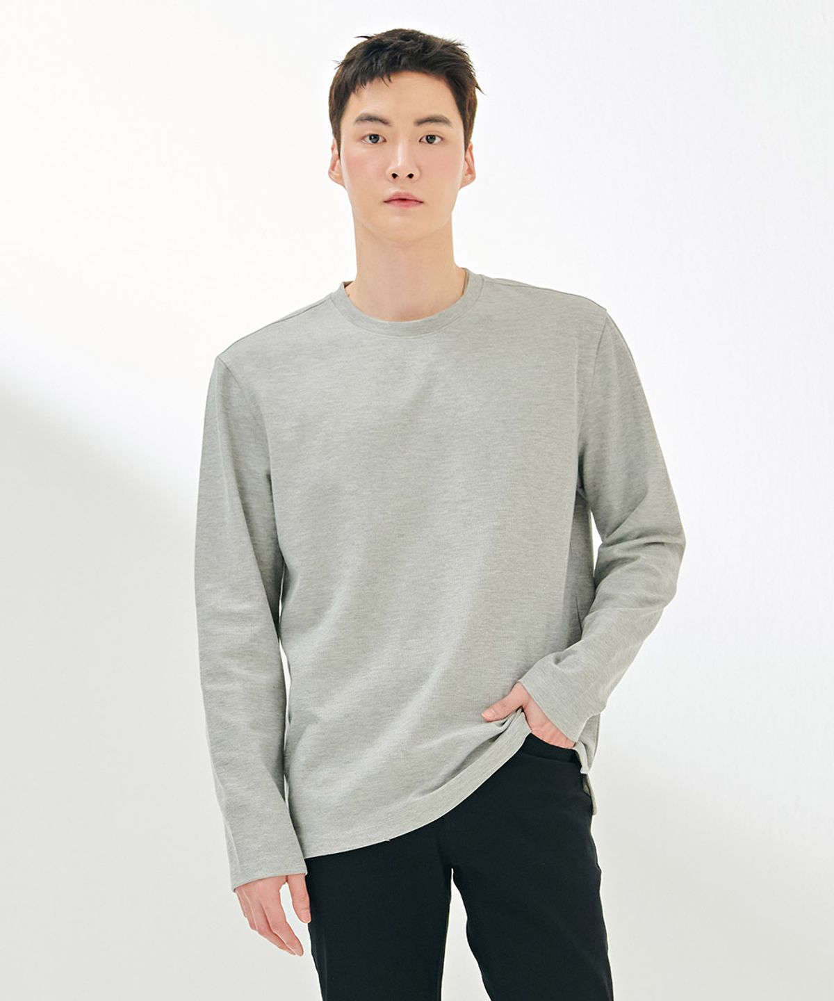 체이스컬트(CHASECULT) 남성 조직 변형 티셔츠-DAZK5102B0B