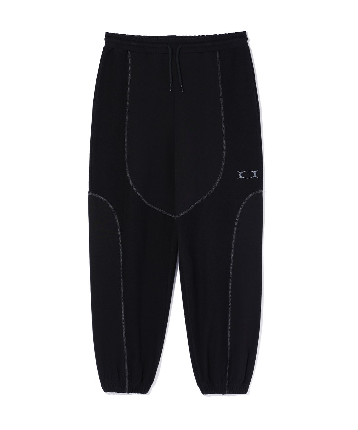 크리틱(CRITIC) INCISION PIGMENT JOGGER SWEATPANTS BLACK