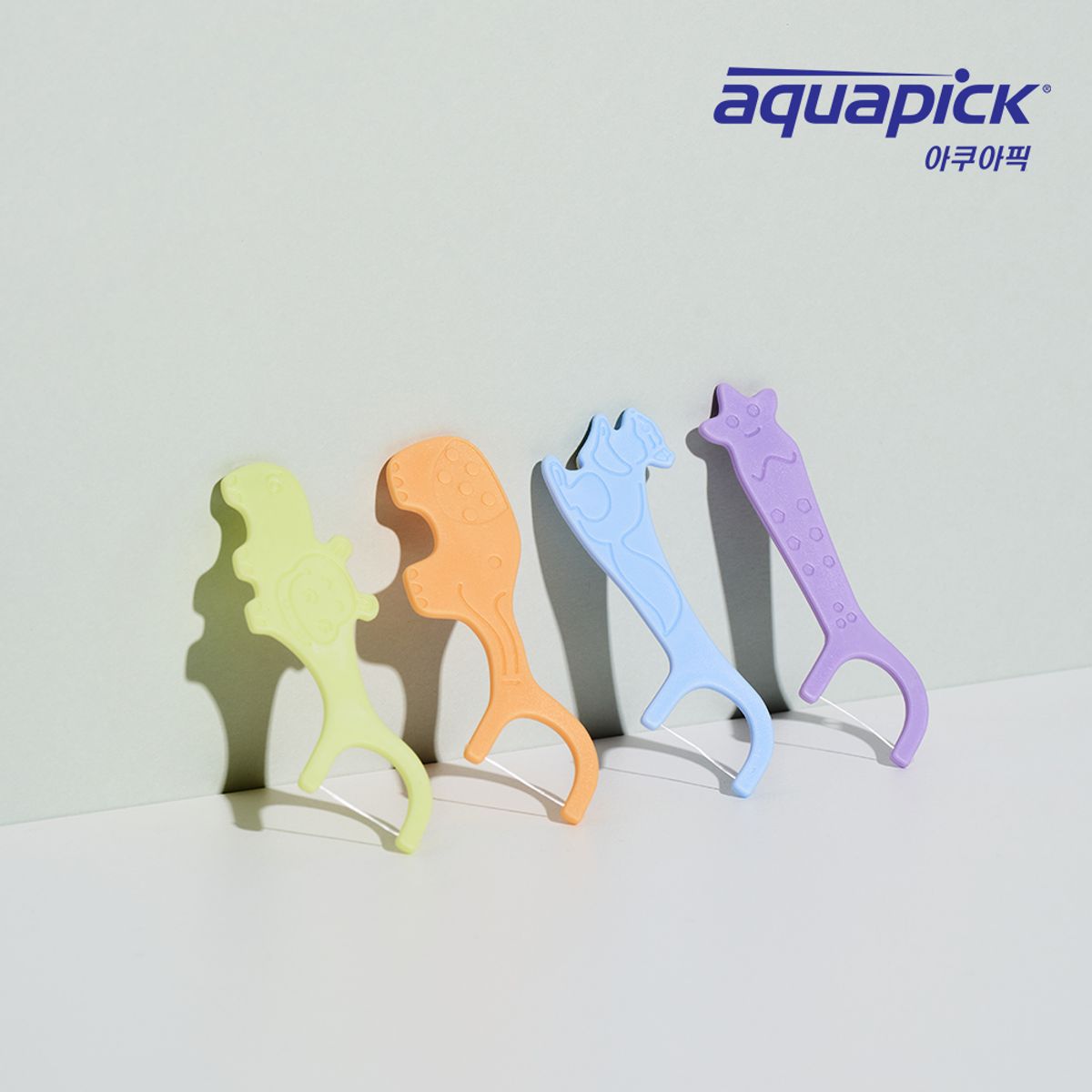 아쿠아픽(AQUAPICK) 민트 치실 (80개입)