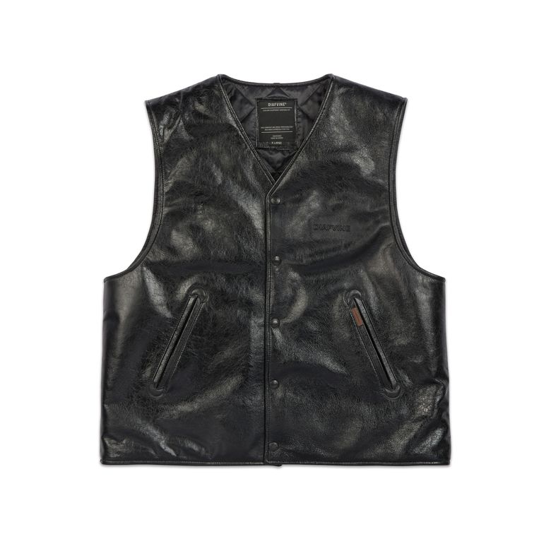 DV.LOT 698 V-Neck Sheepskin Vest