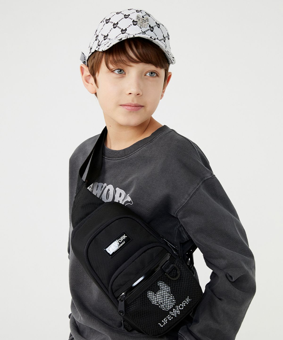 라이프워크 키즈(LIFEWORK KIDS) 키즈) 뉴 자가드 라도그램 볼캡