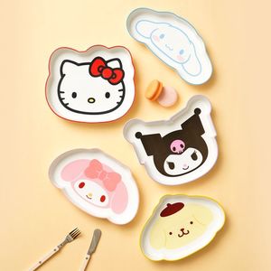 산리오 캐릭터 간식접시