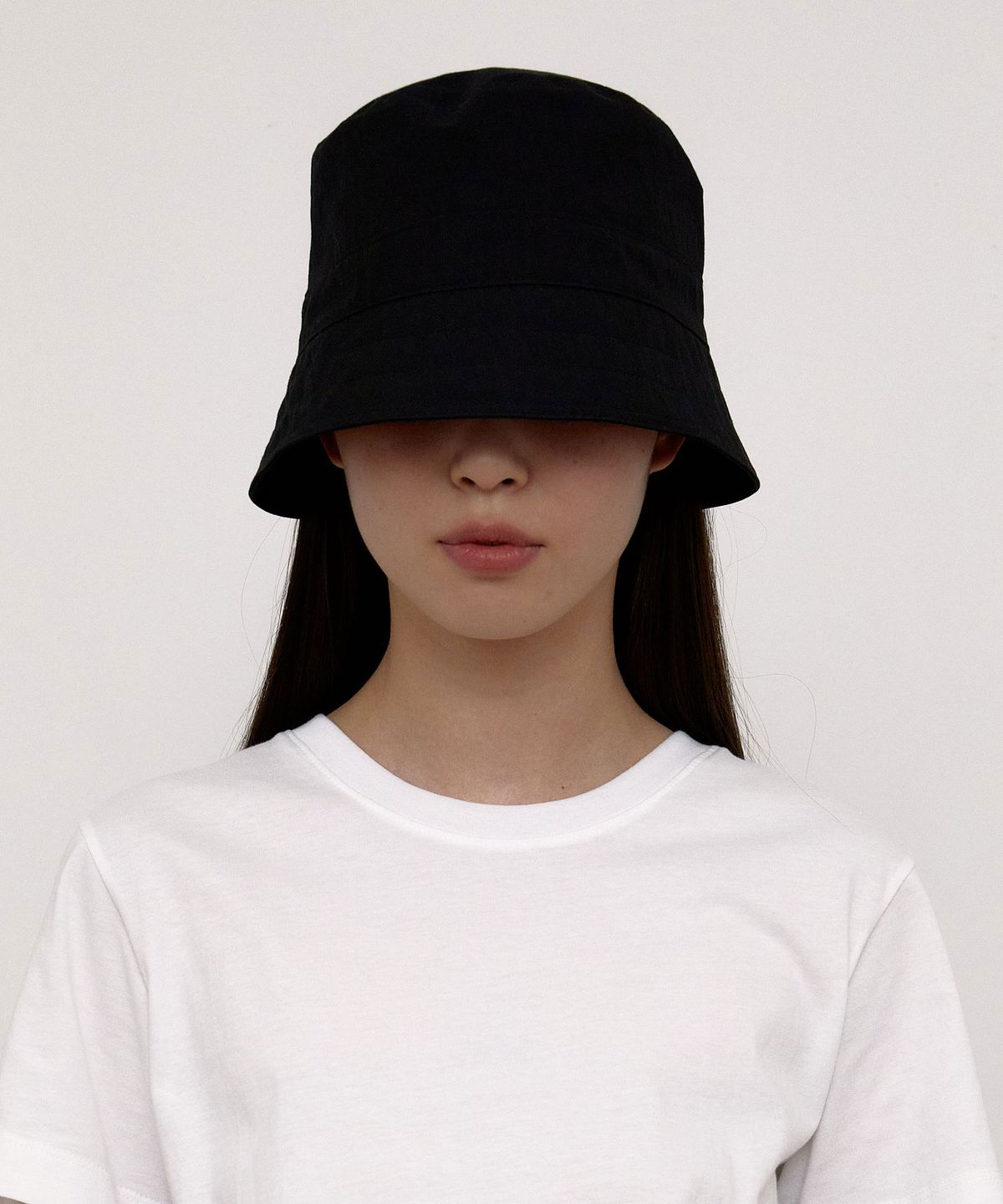 38컴온커먼(38COMEONCOMMON) Cotton Bucket Hat (Black)