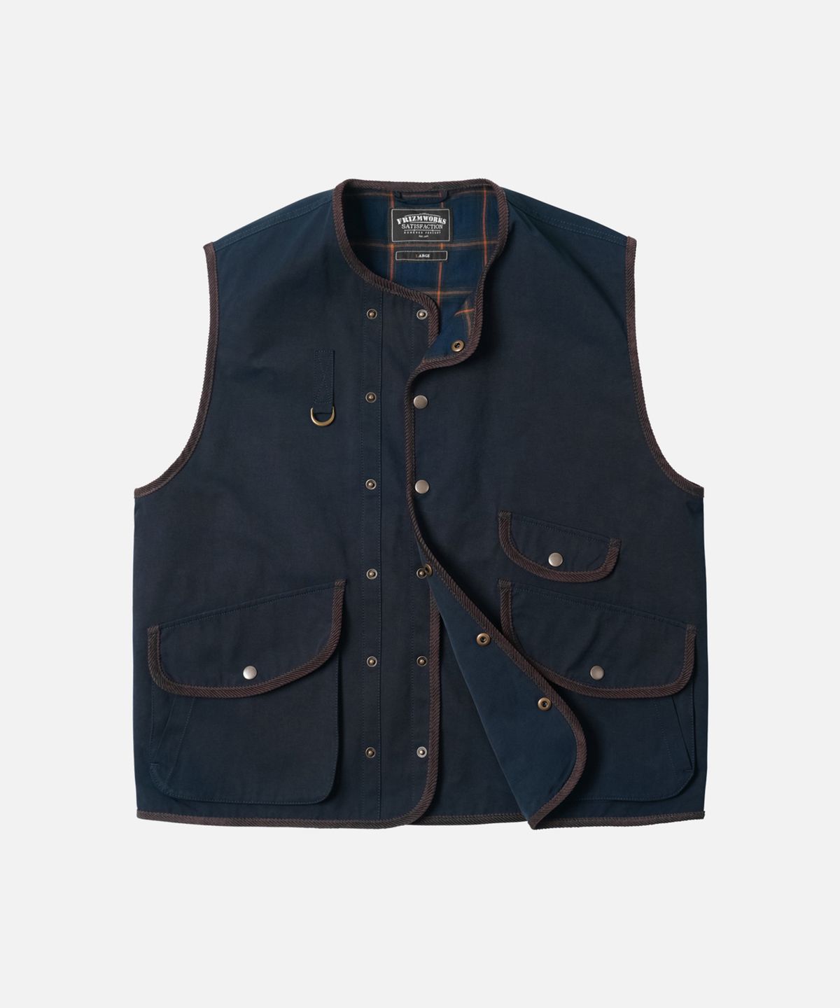 프리즘웍스(FRIZMWORKS) HERITAGE HUNTING VEST _ NAVY