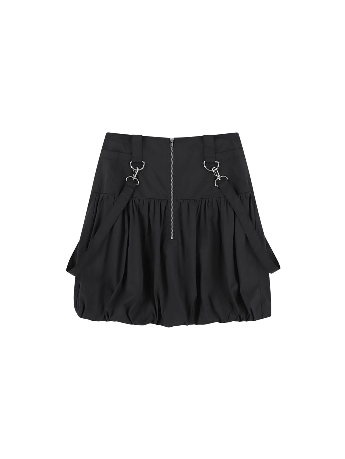 뚜오미오(TUOMIO) STRAP BALLOON SKIRT [BLACK]