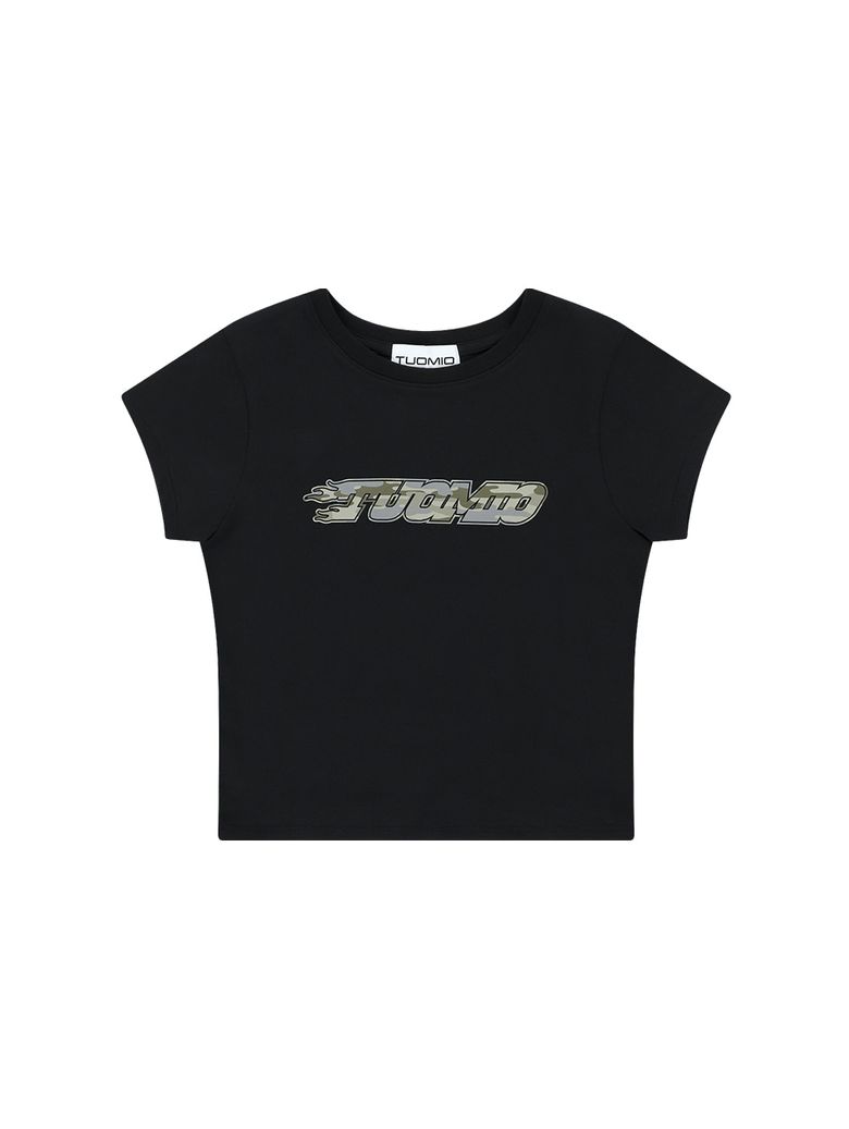 LOGO BABY T-SHIRTS [BLACK]