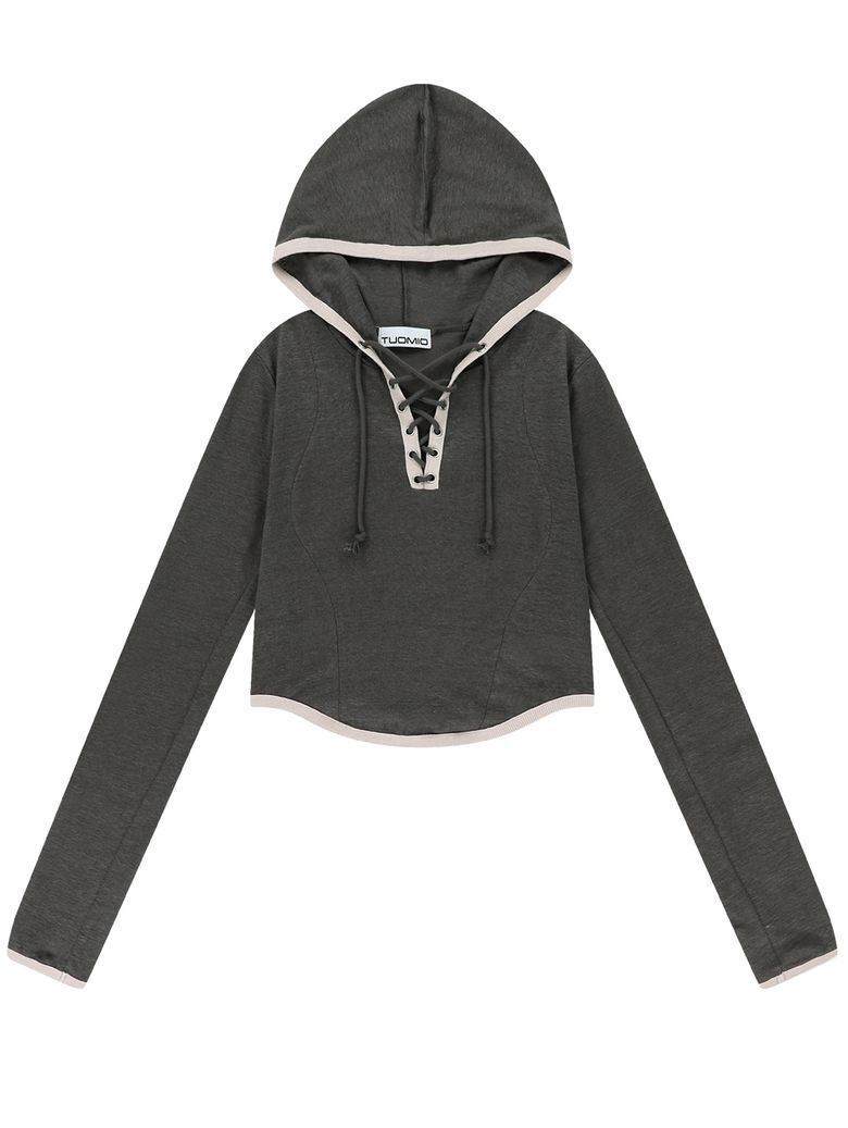 VINTAGE STRING HOOD [CHARCOAL]