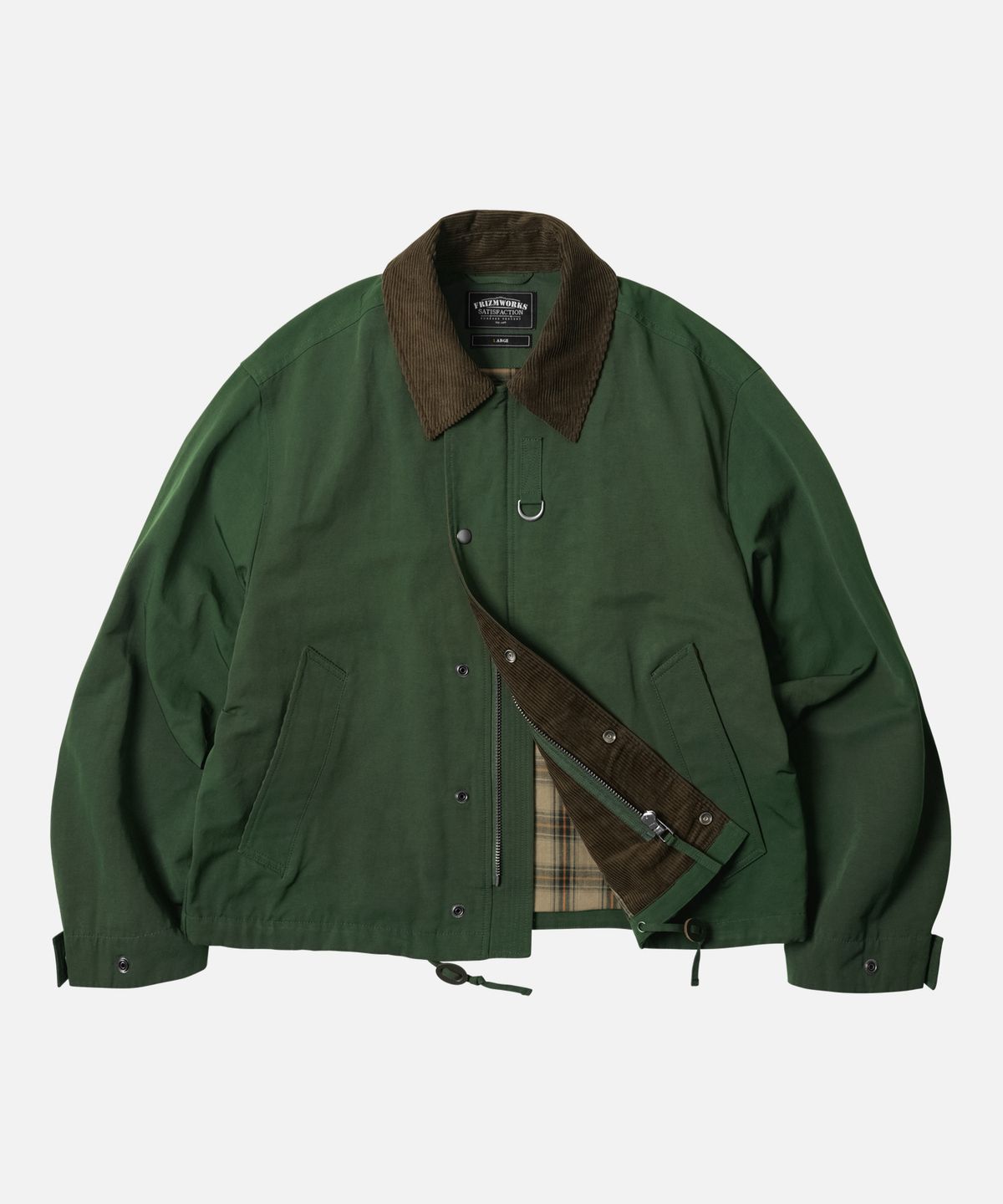 프리즘웍스(FRIZMWORKS) HERITAGE HUNTING JACKET 002 _ FOREST GREEN