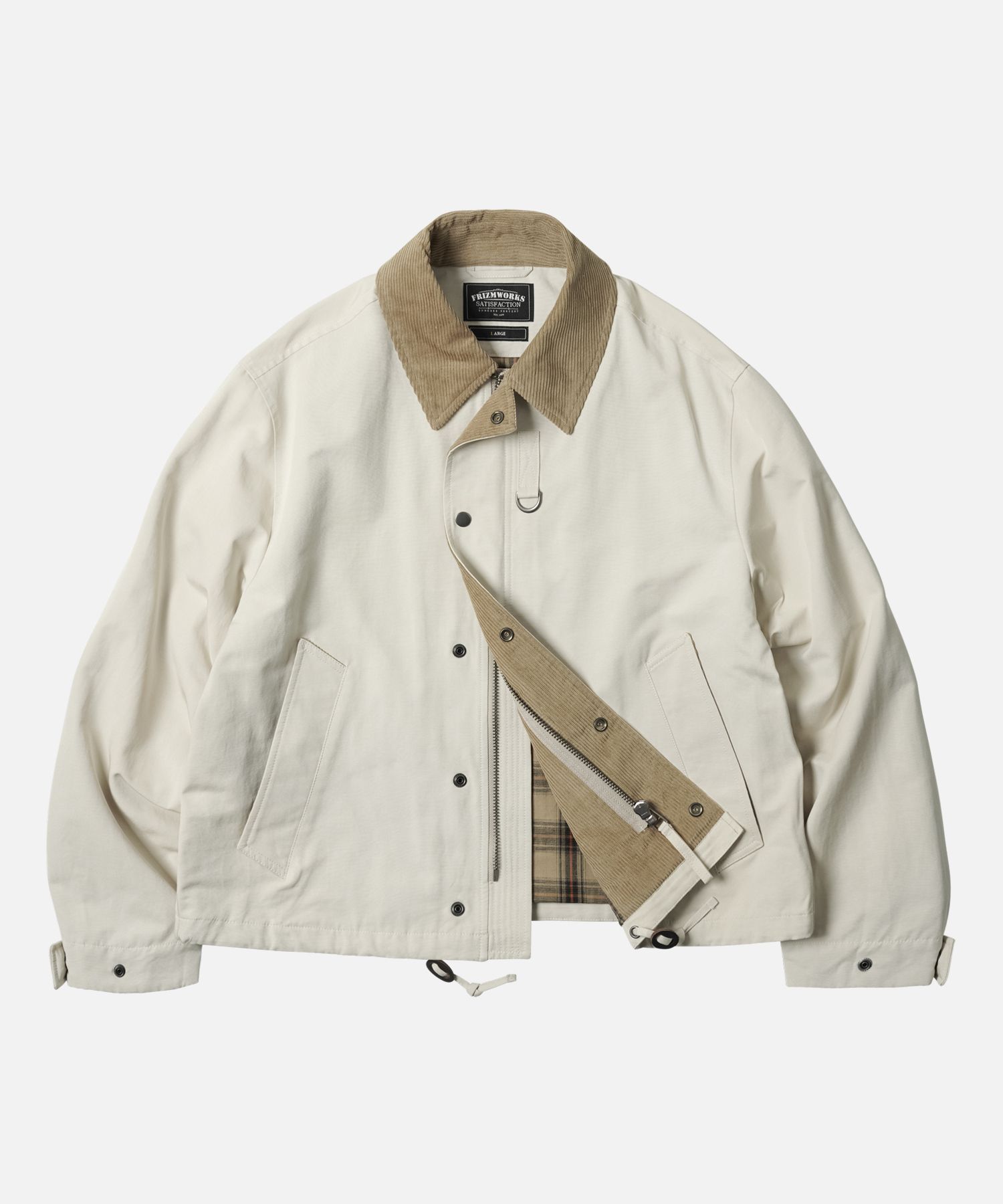 MUSINSA | FRIZMWORKS HERITAGE HUNTING JACKET 002 _ CREAM