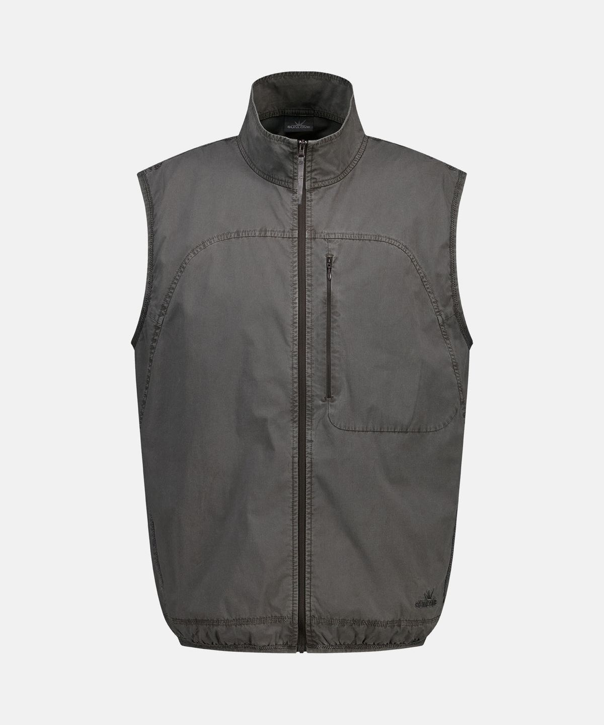 썬러브투어(SUNLOVETOUR) Redux Full Zip Vest Charcoal