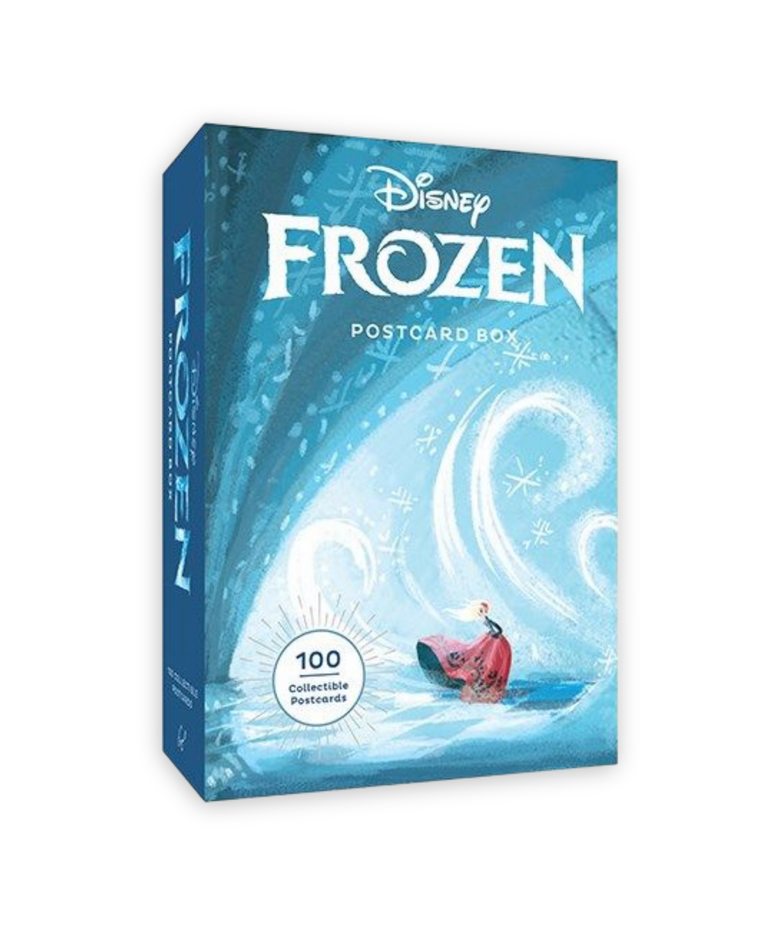 디즈니 겨울왕국 원화 일러스트 엽서 100장 박스 세트 Disney Frozen Postcard Box