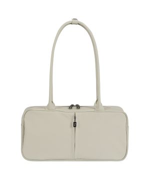 Safety Pin Square Bag (beige)