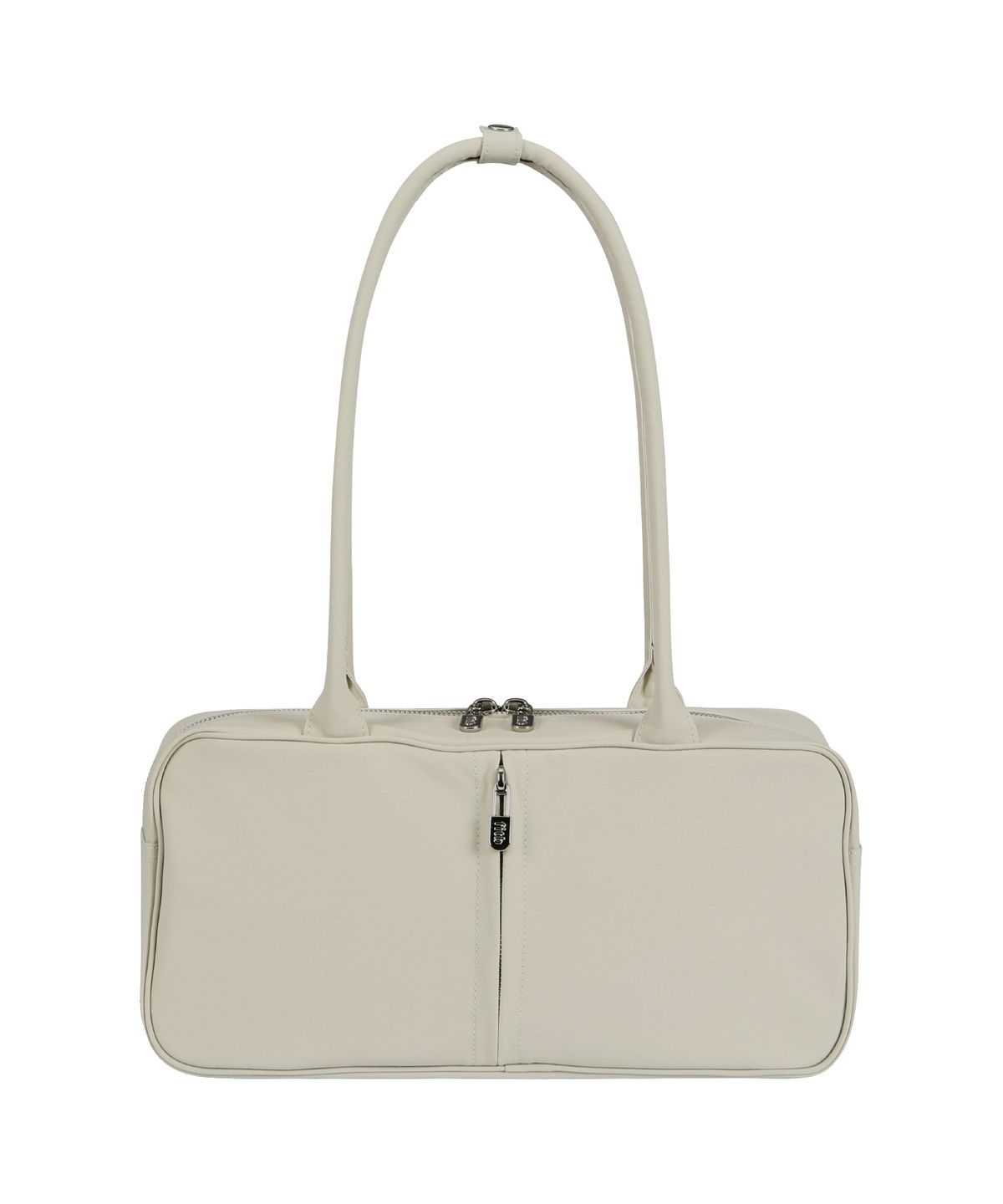 필인더블랭크(FILLINTHEBLANK) Safety Pin Square Bag (beige)