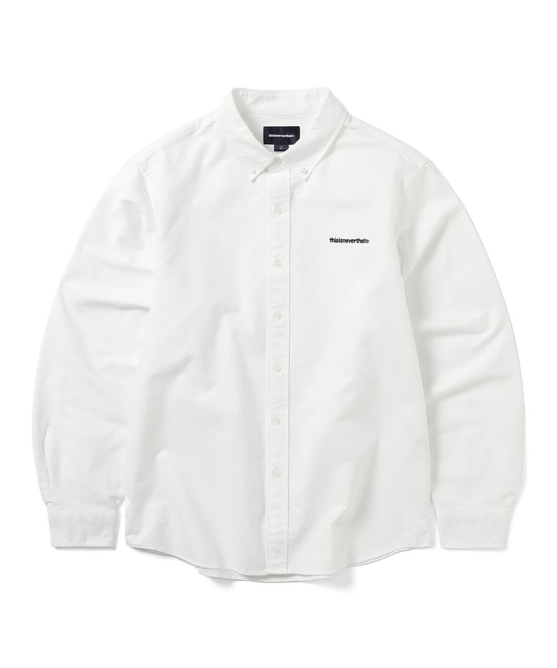 T-Logo Oxford Shirt White