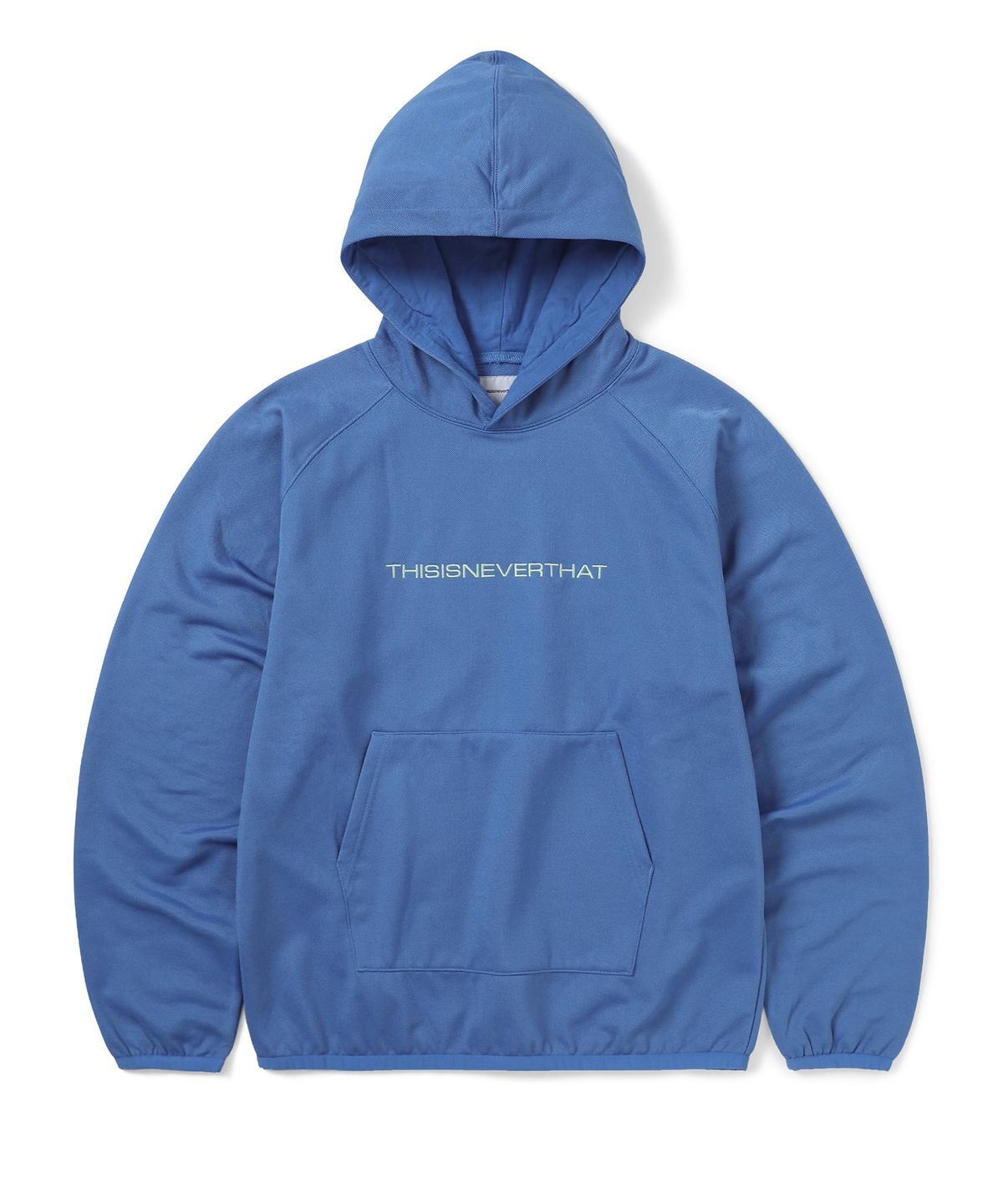디스이즈네버댓(THISISNEVERTHAT) Raglan Jersey Hoodie Ultramarine
