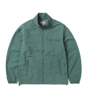 Script Track Jacket Green