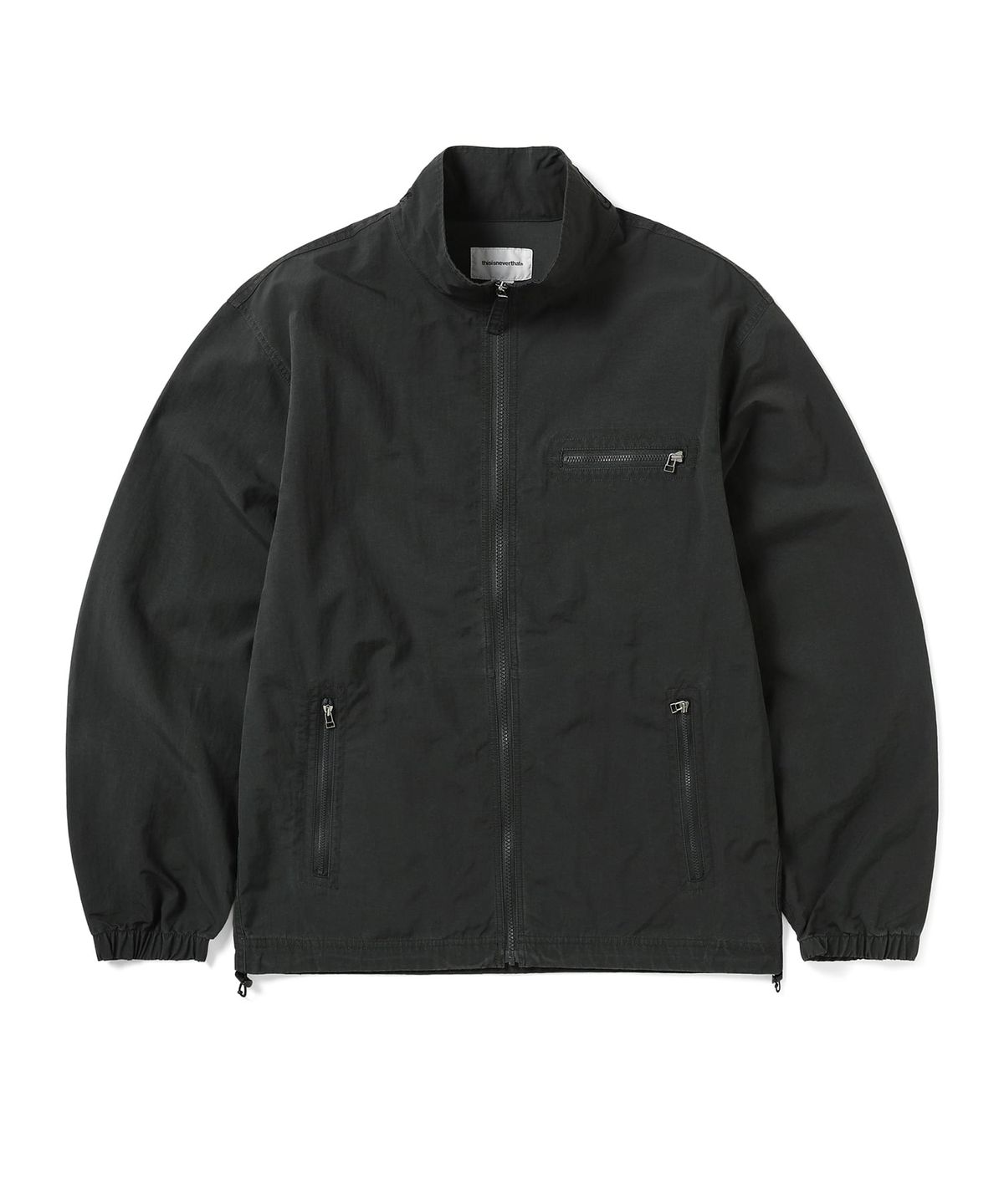 디스이즈네버댓(THISISNEVERTHAT) Script Track Jacket Black