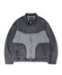 WORMHOLE LOGO TWO TONE JACKET DARK GREY