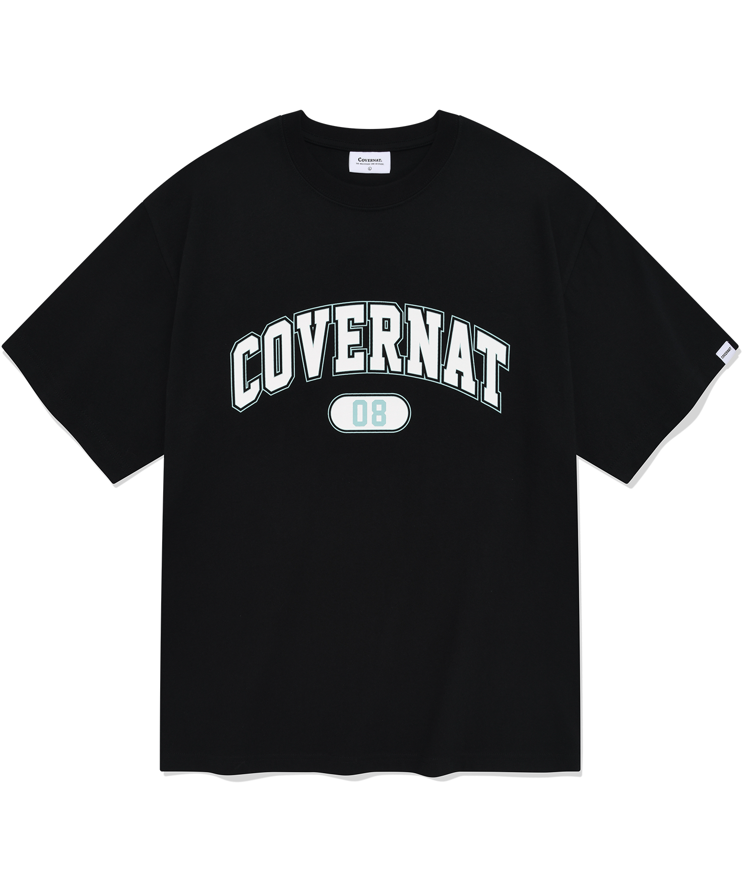 Tシャツ・カットソー COVERNAT Arch Logo Long Sleeve Black MUSINSA | COVERNAT arch logo t-shirt black