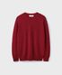 CASHMERE WOOL CREWNECK KNIT [RED]