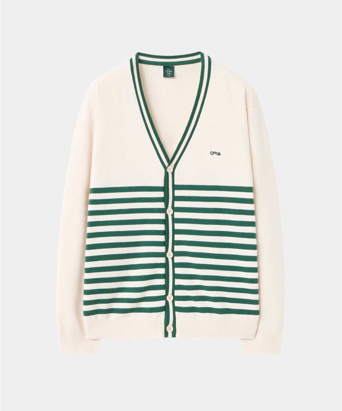크루멤버스온리(CREW MEMBERS ONLY) LOWER FAIRWAY CARDIGAN GREEN