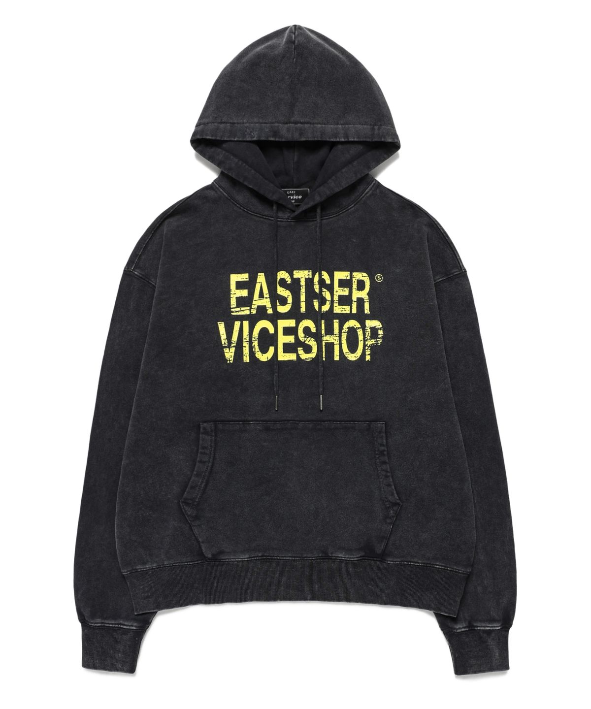 이스트서비스샵(eastserviceshop) Vice Shop Dyed Hoodie - Washed Charcoal