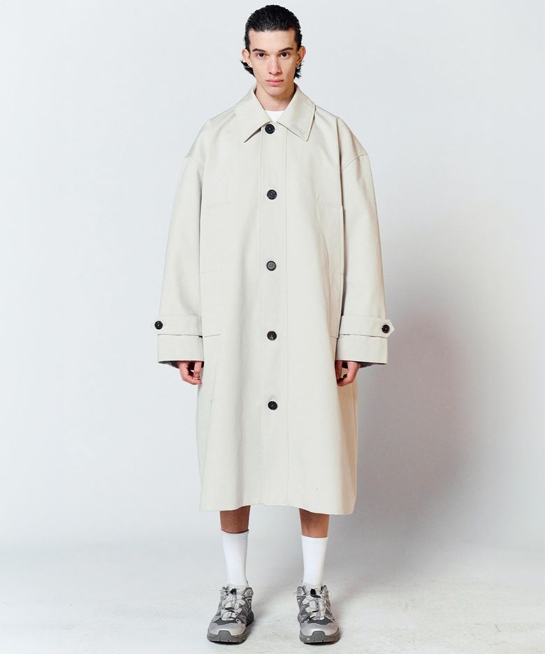 WESTERN TAP BALMACAAN COAT Beige