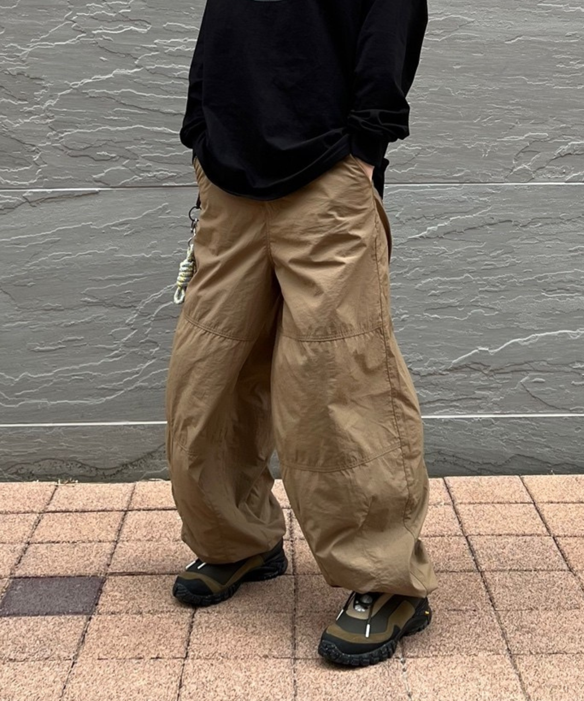 이스트서비스샵(eastserviceshop) Basic Ballon Pants - Beige