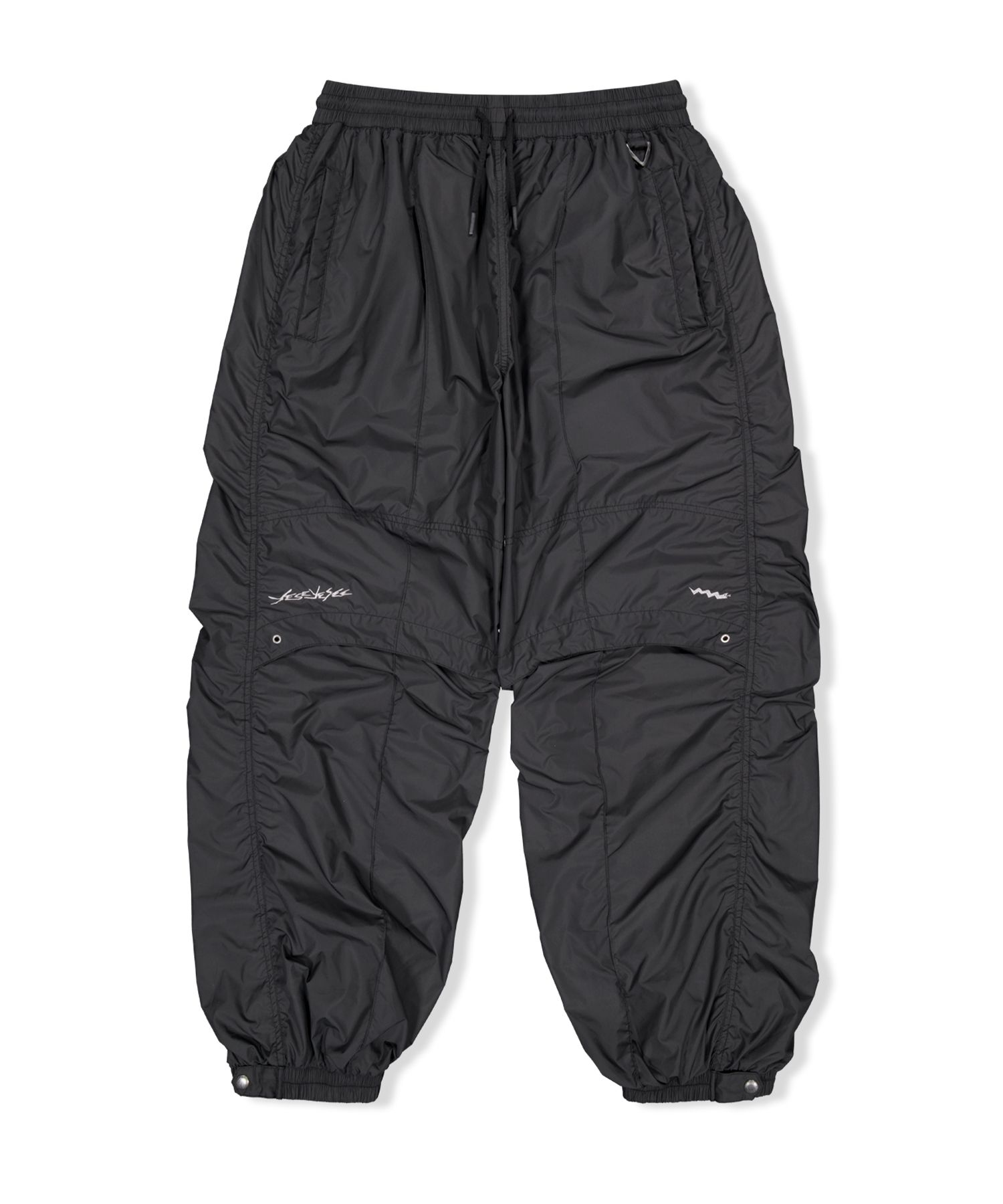 MUSINSA | YESEYESEE YES Staff Trek Pants Black