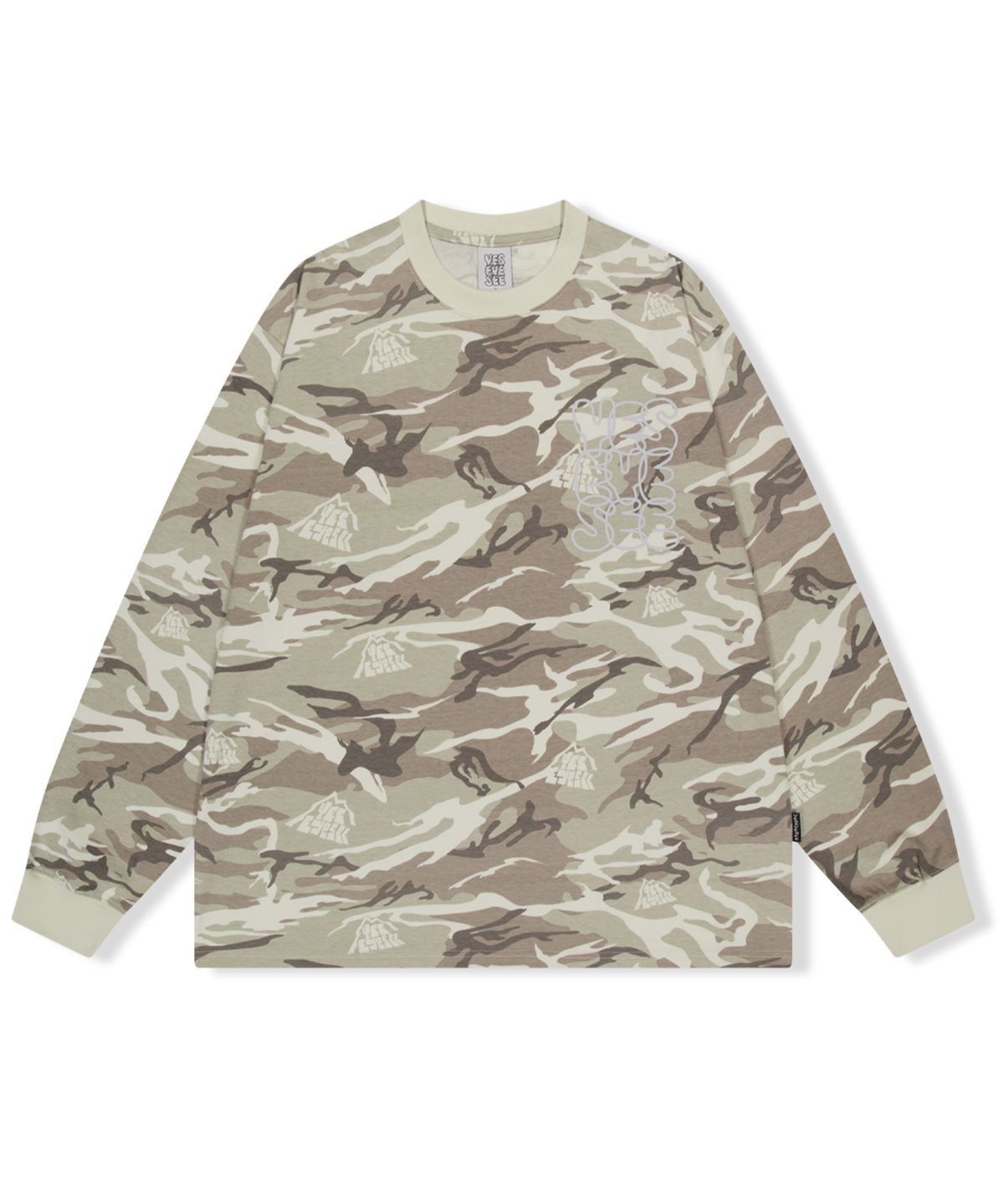 예스아이씨(YESEYESEE) C-Logo L/S Camo