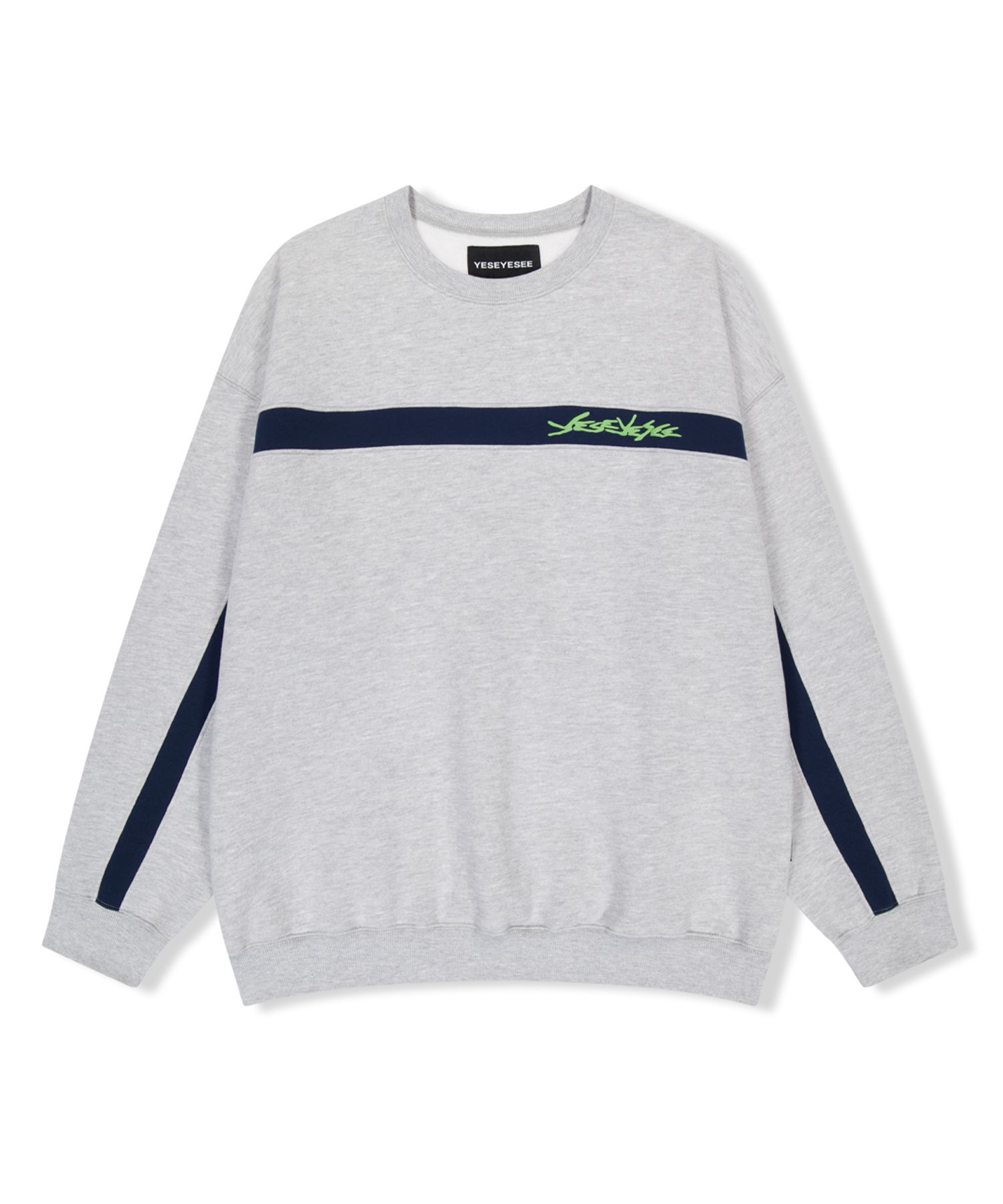 さらに100円引き◆YESEYESEE◆Y.E.S Incision Sweatshirt MUSINSA公式 | YESEYESEE YES Incision Sweatshirt Heather Gray