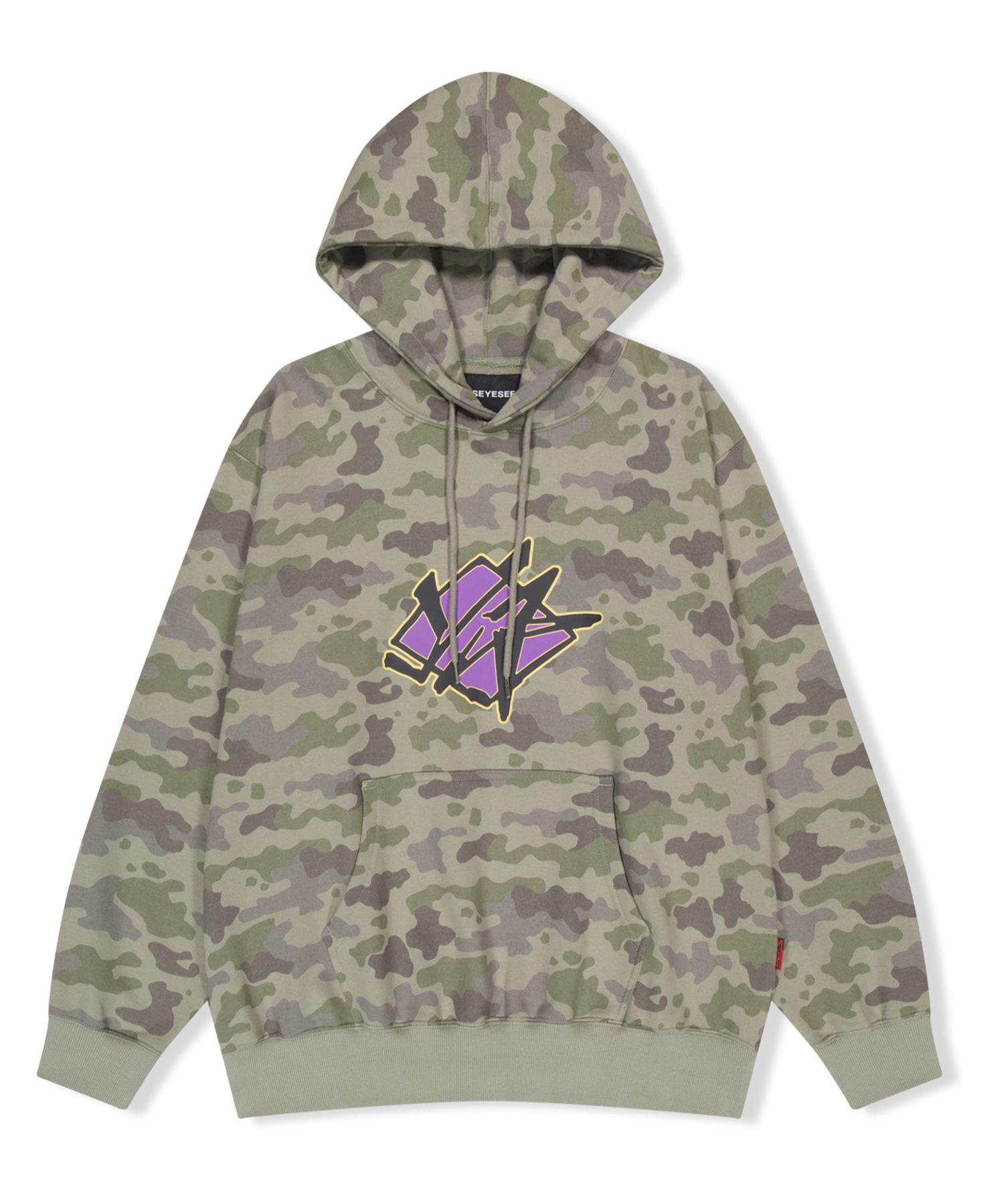 ◇YESEYESEE◇ YES Camo Sign Hoodie Khaki MUSINSA | YESEYESEE YES Camo Sign Hoodie Khaki