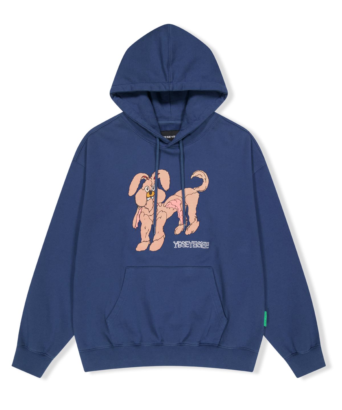 예스아이씨(YESEYESEE) PJW Creature Hoodie Cobalt Blue
