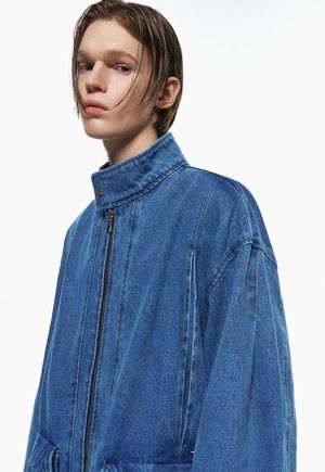 헤링턴 데님 트러커 블루 ZG2JP201BL