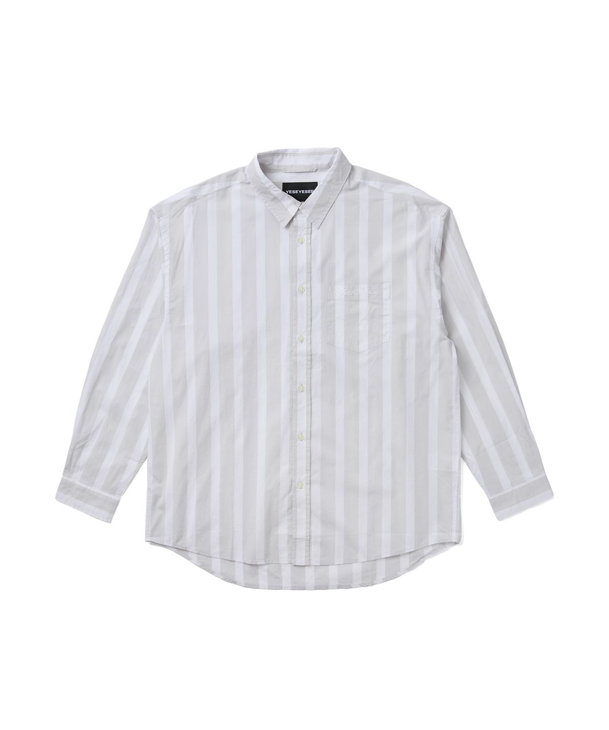 예스아이씨(YESEYESEE) Y.E.S Stripe Shirts Beige
