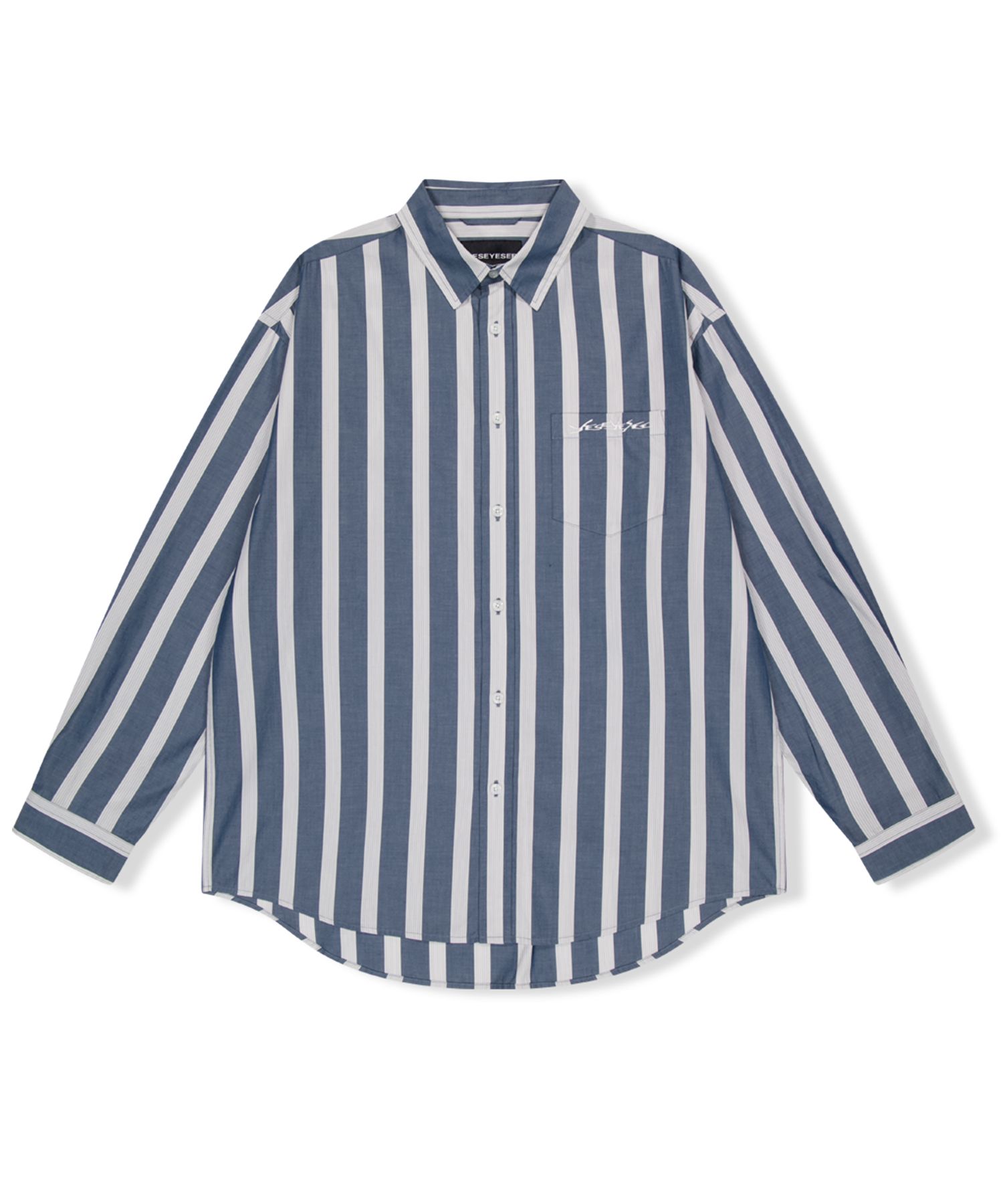 ◇YESEYESEE◇ YES Stripe PK Tee Navy MUSINSA | YESEYESEE YES Stripe PK Tee Navy