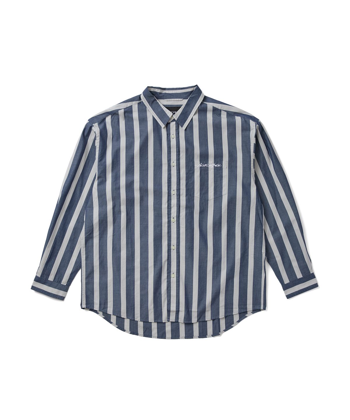 예스아이씨(YESEYESEE) Y.E.S Stripe Shirts Navy