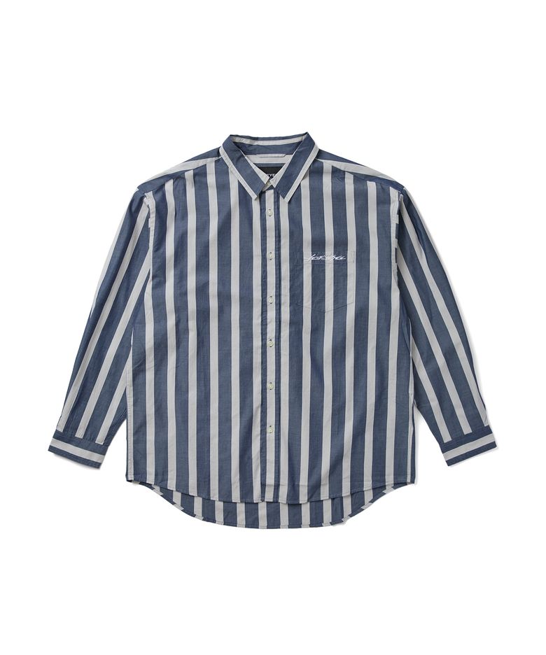 Y.E.S Stripe Shirts Navy