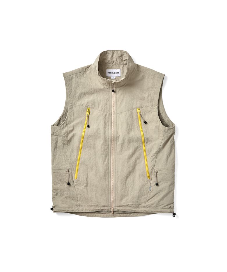 Ranger Zip Vest Beige