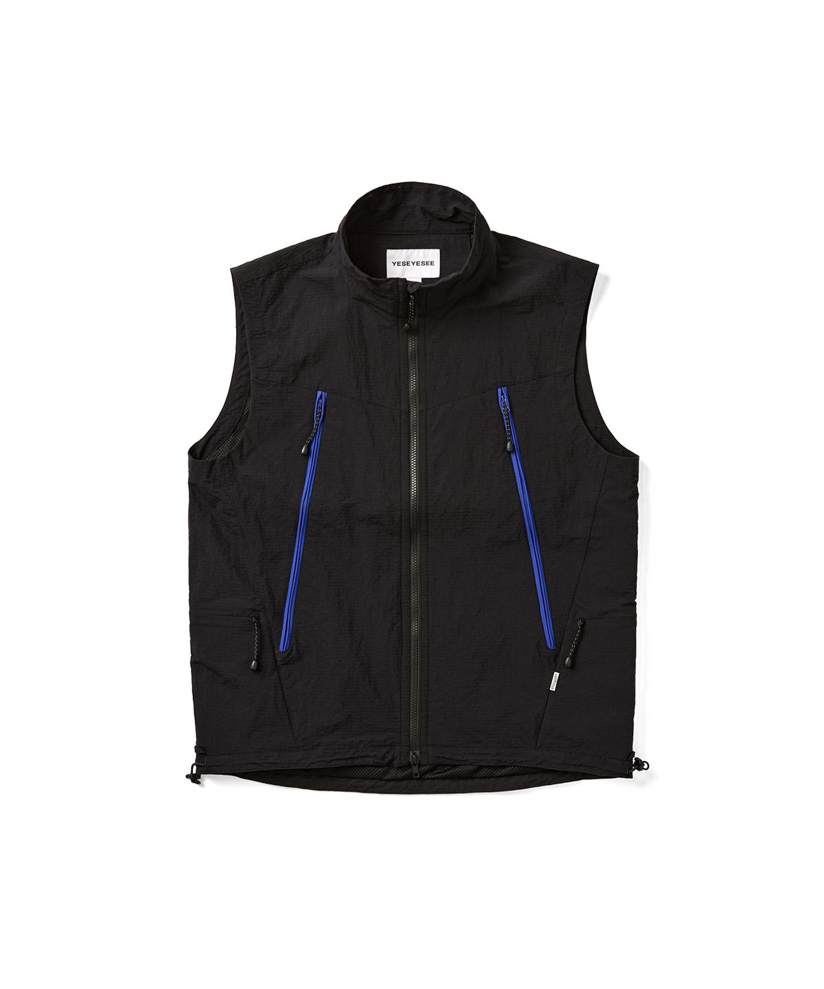 예스아이씨(YESEYESEE) Ranger Zip Vest Black