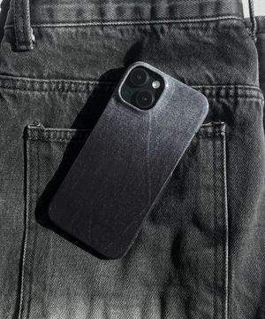 블랙 데님 그라데이션 아이폰 갤럭시 케이스