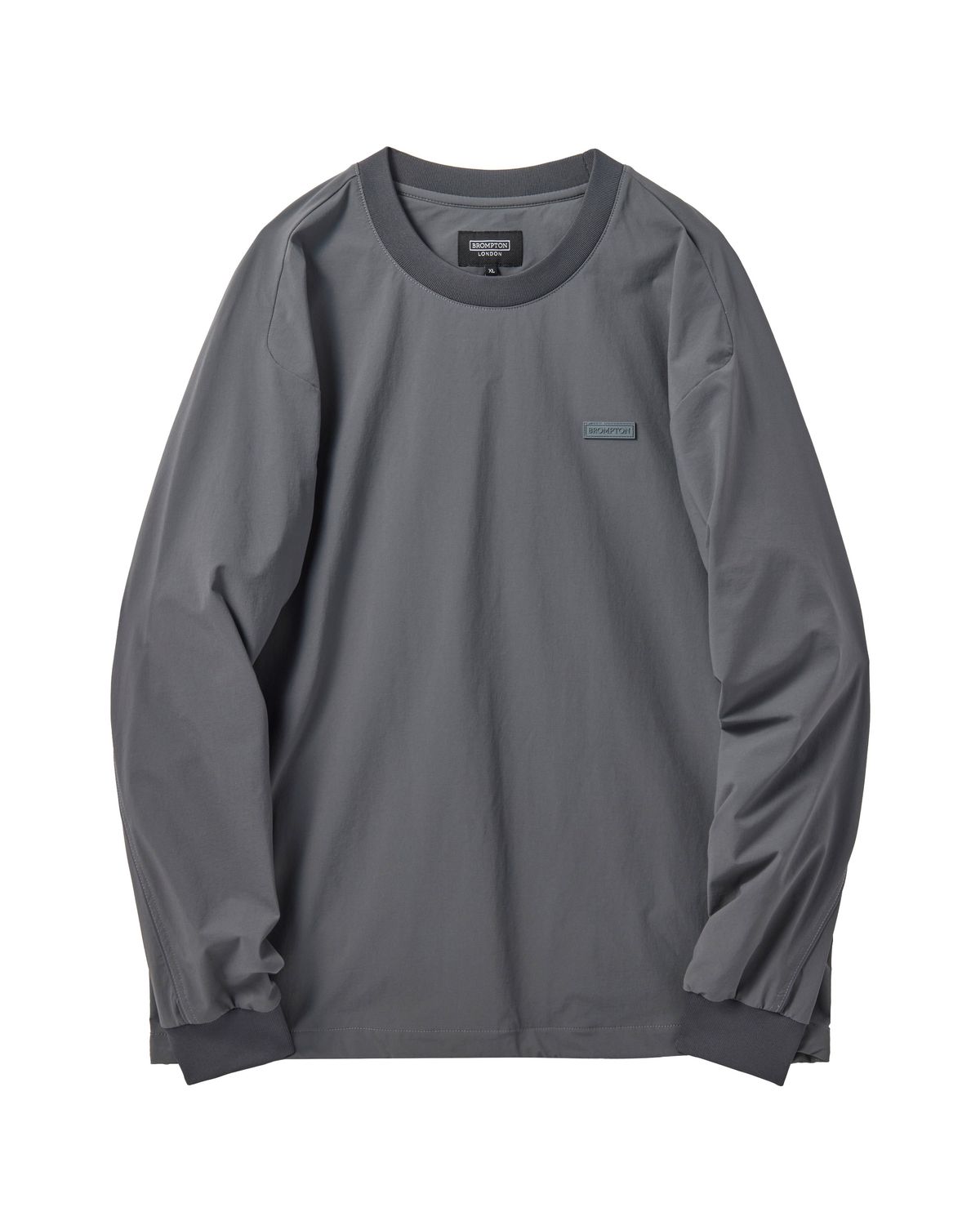 브롬톤 런던(BROMPTON LONDON) CODURA WOOVEN T-SHIRT - D/GREY (P241UTS130)