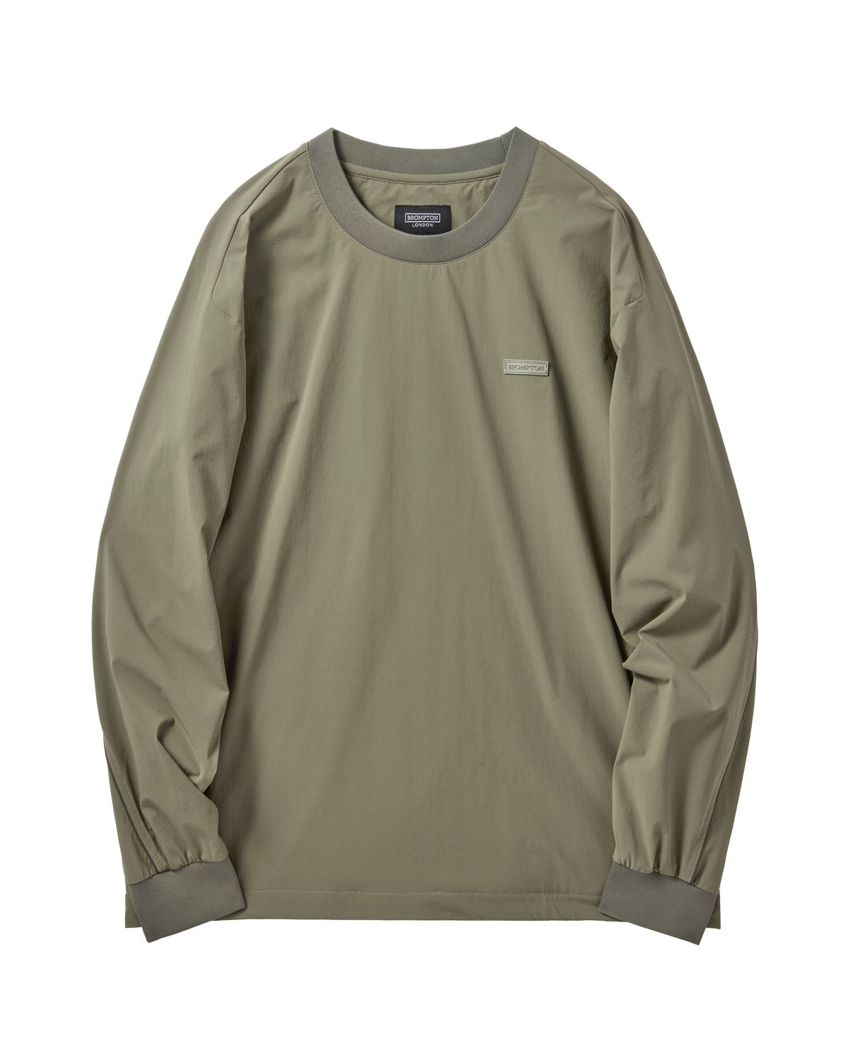 브롬톤 런던(BROMPTON LONDON) CODURA WOOVEN T-SHIRT - KHAKI (P241UTS130)
