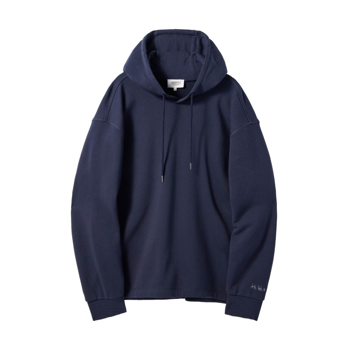 브롬톤 런던(BROMPTON LONDON) ORGANIC TERRY HOODIE - NAVY (P241UHD406)
