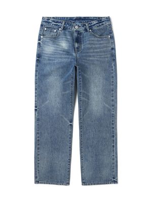 남성 스트레이트핏 데님 팬츠[INDIGO](UA3DP02_04)