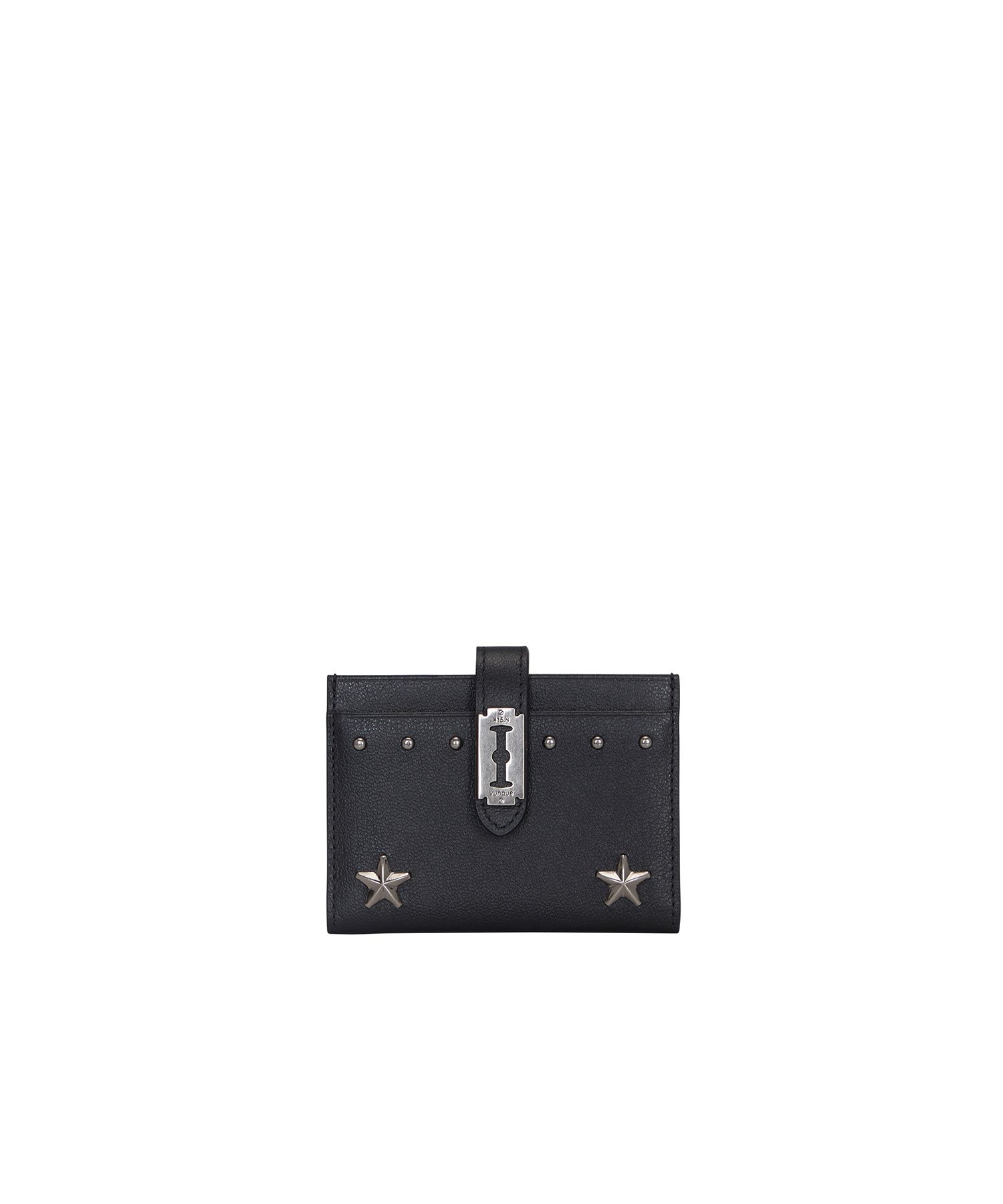 ●vunque● Magpie Tribe Card Wallet Brown m1037_1163742 MUSINSA | VUNQUE Magpie Tribe Card Wallet Black