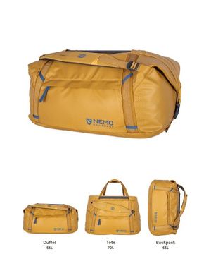 더블 하울 55L 아웃도어 캐리어