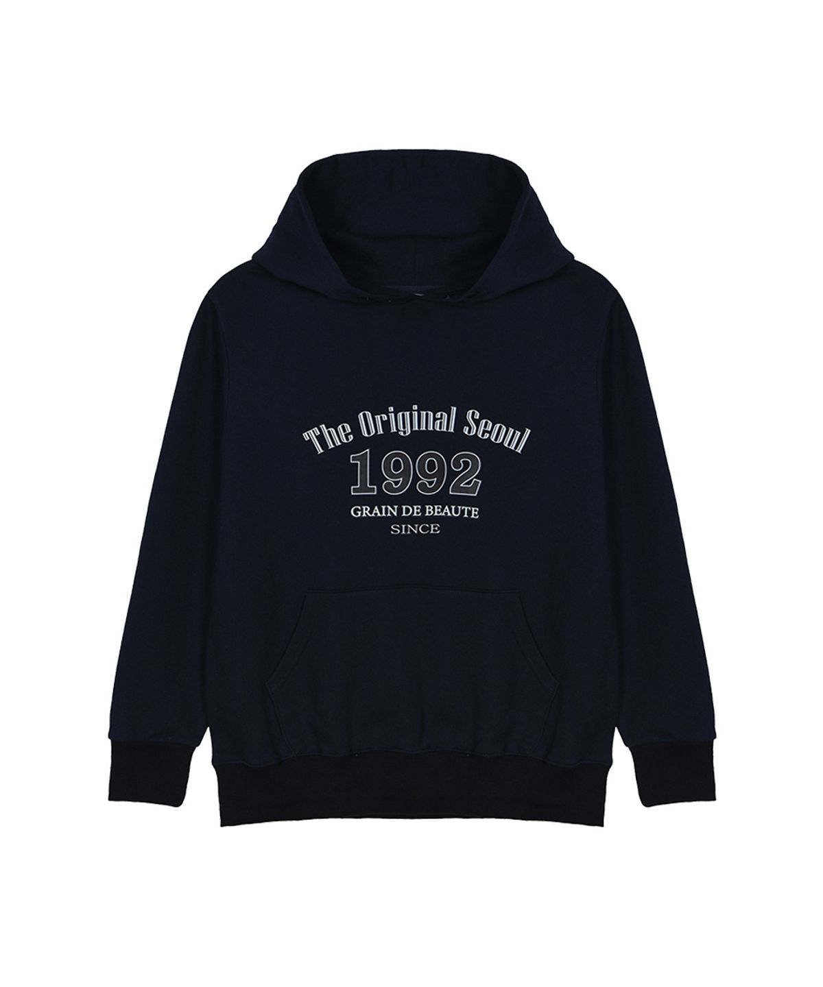 그랭드보떼(GRAIN DE BEAUTE) 1992 MULTI HOODY [NAVY]