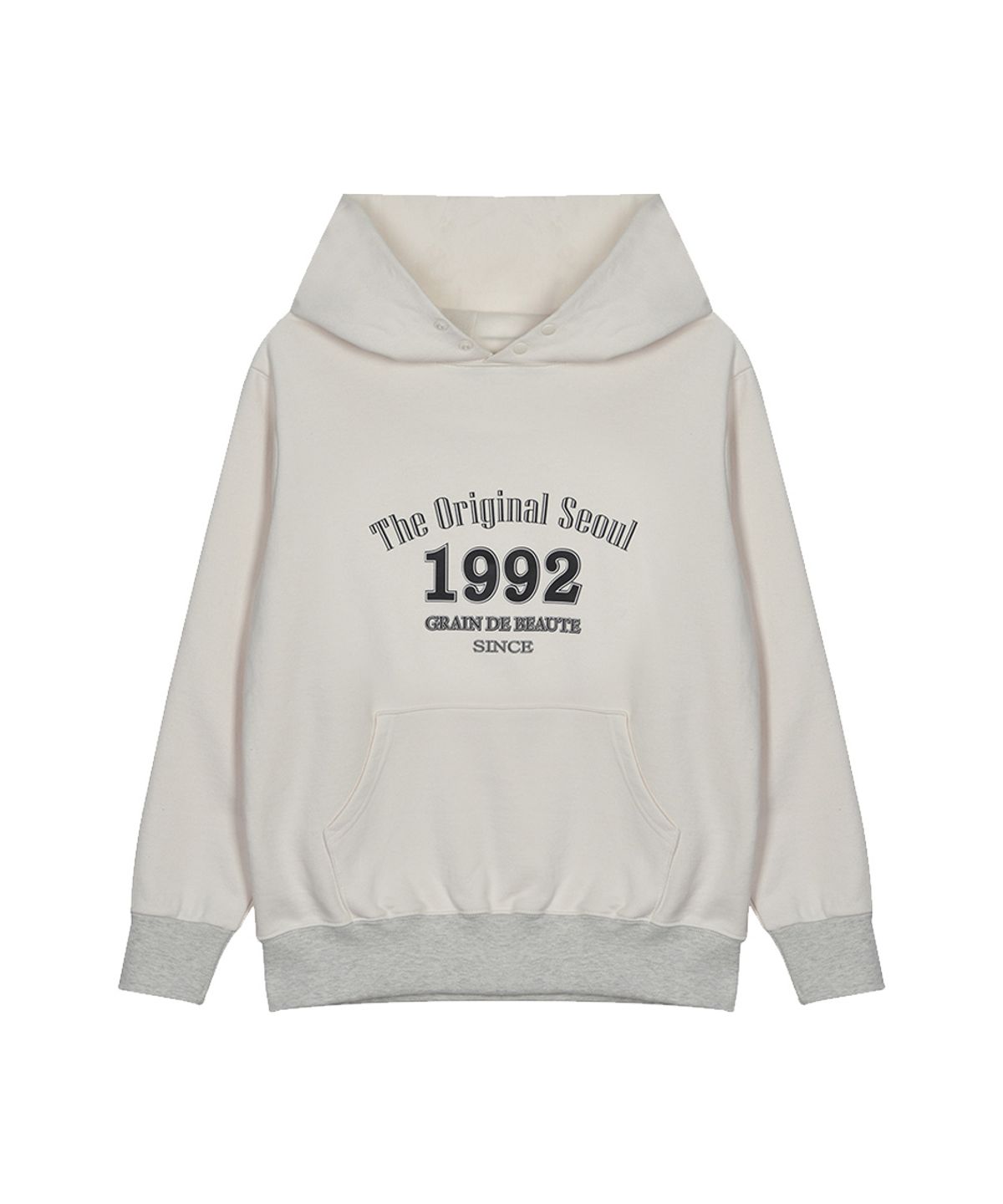 그랭드보떼(GRAIN DE BEAUTE) 1992 MULTI HOODY [IVORY]